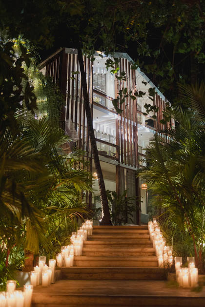 Aisle / Walkway — wedding decor — Casa Waters